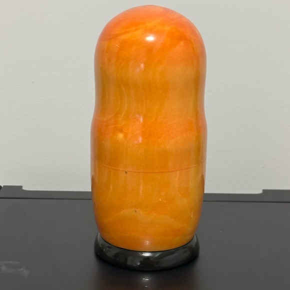 Hand Painted Pomeranian Nesting Dolls - Picture 2 of 3